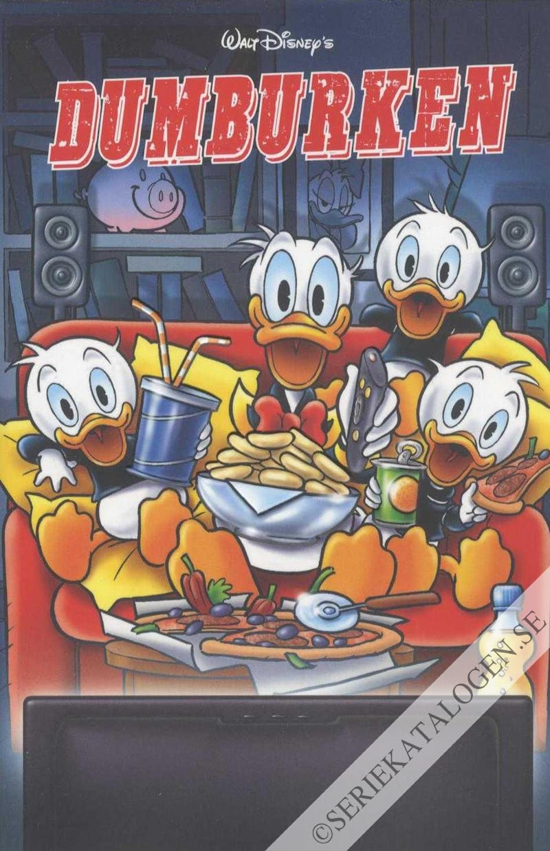 Framsida på Kalle Ankas pocket special Dumburken (2021)