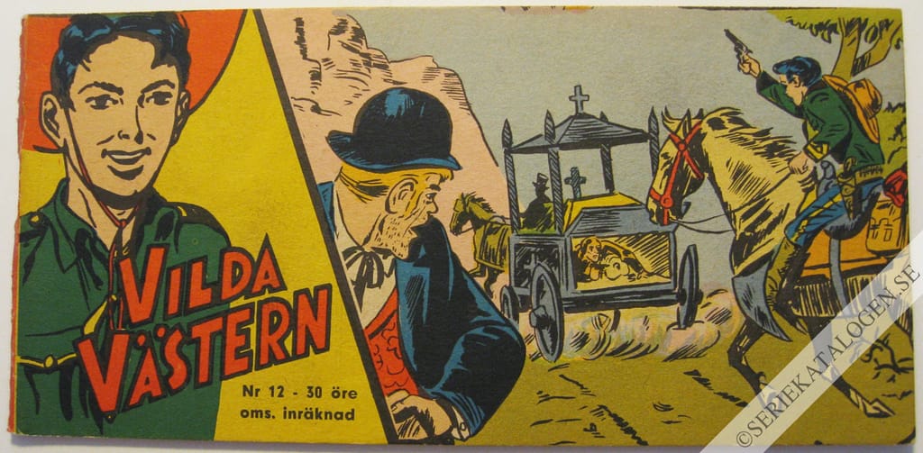 Framsida på Vilda Västern #12 (1960)