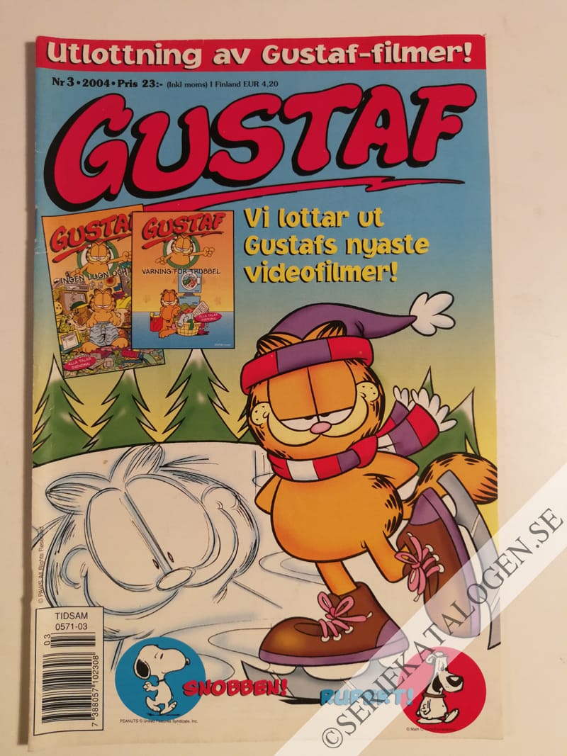 Framsida på Gustaf #3 (2004)