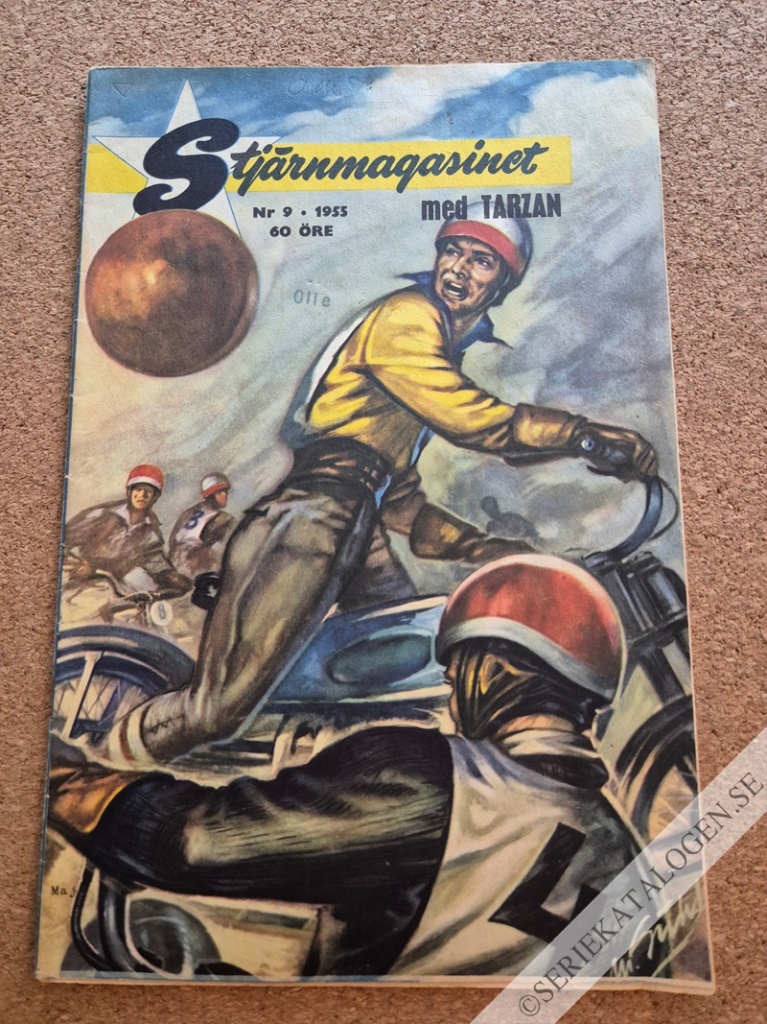 Framsida på Stjärnmagasinet #9 (1955)