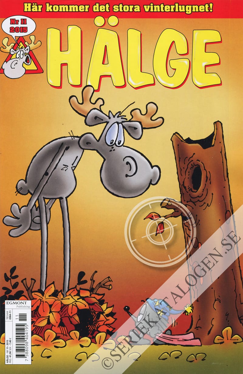 Framsida på Hälge #11 (2015)