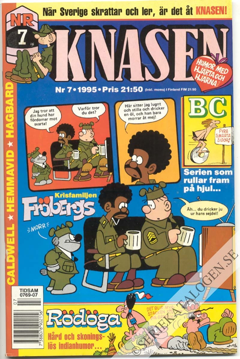 Framsida på Knasen #7 (1995)