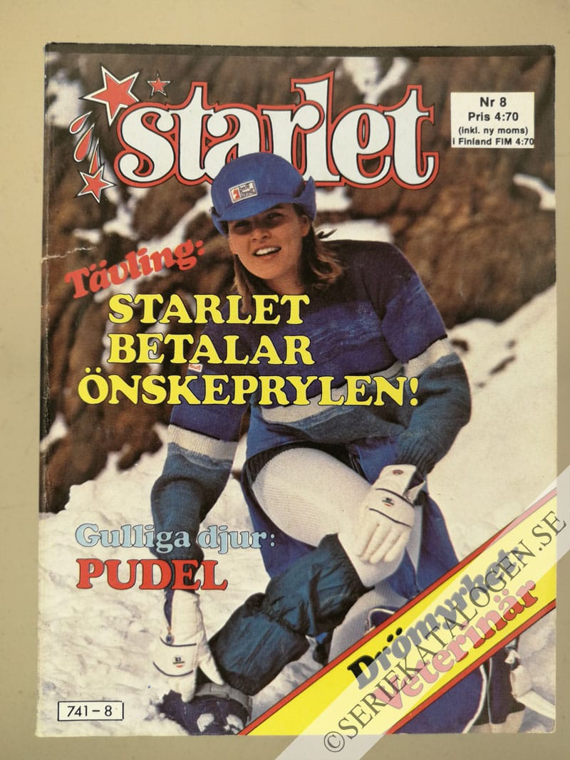 Framsida på Starlet #8 (1983)