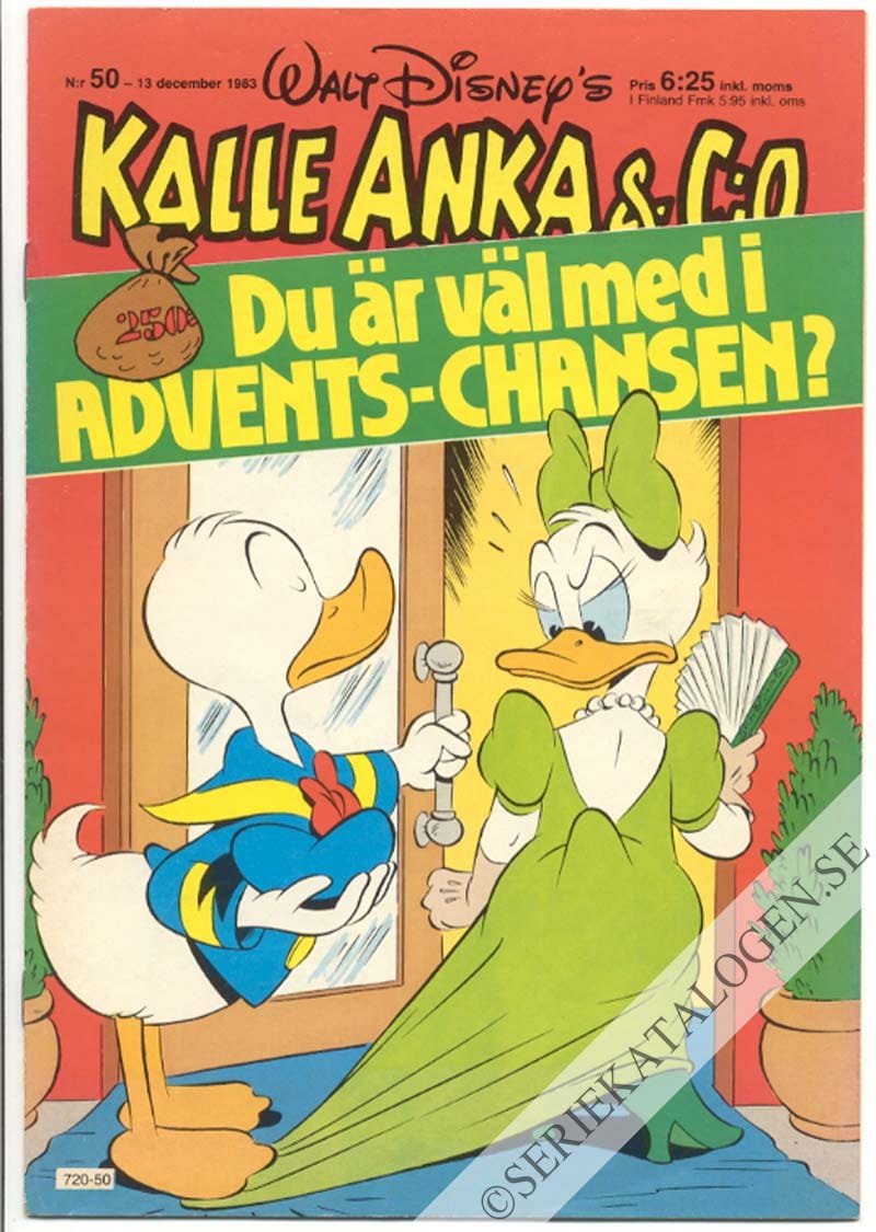 Framsida på Kalle Anka & C:o #50 (1983)