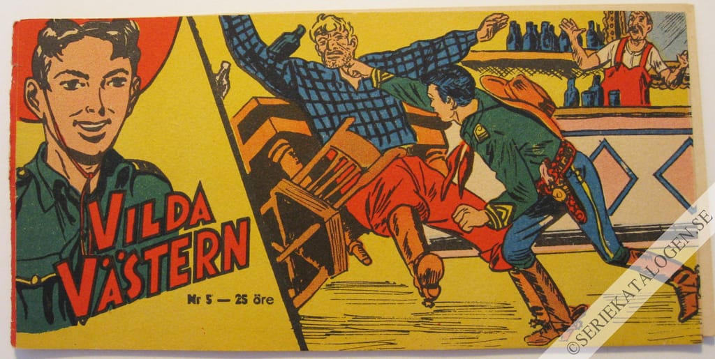 Framsida på Vilda Västern #5 (1958)