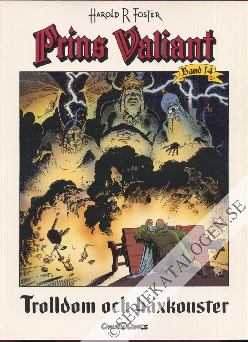 Framsida på Prins Valiant Trolldom och häxkonster (1995)