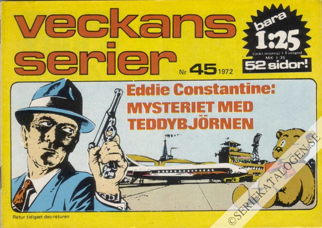 Framsida på Veckans serier #45 (1972)