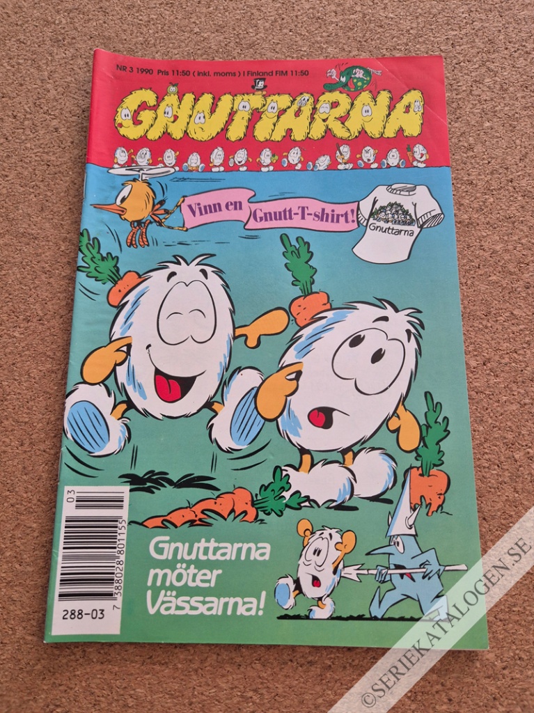 Framsida på Gnuttarna #3 (1990)