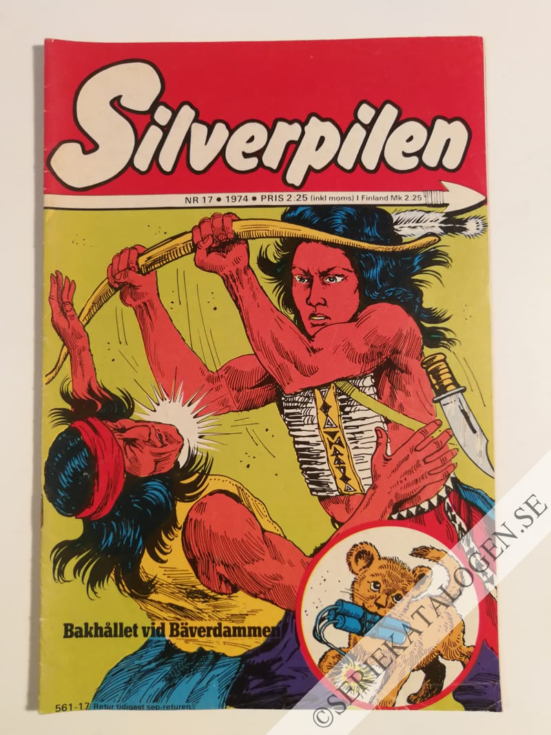 Framsida på Silverpilen #17 (1974)