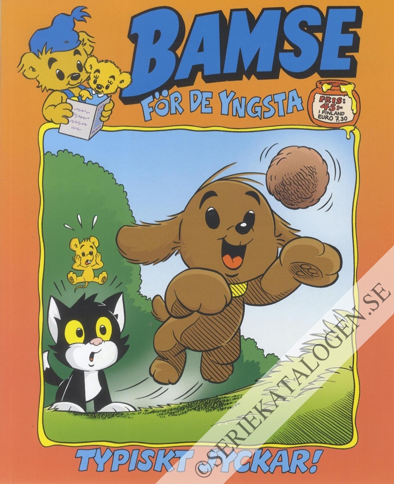 Framsida på Bamse för de yngsta #11 - Typiskt jyckar! (2024)