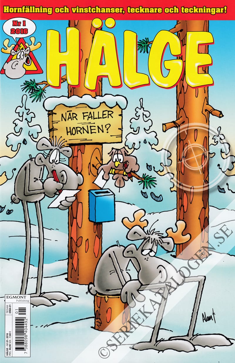 Framsida på Hälge #1 (2016)