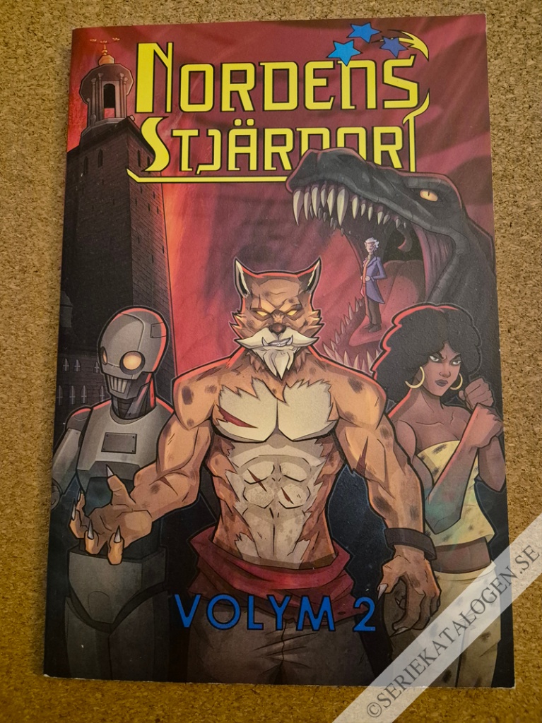 Framsida på Nordens stjärnor Volym2 (2021)