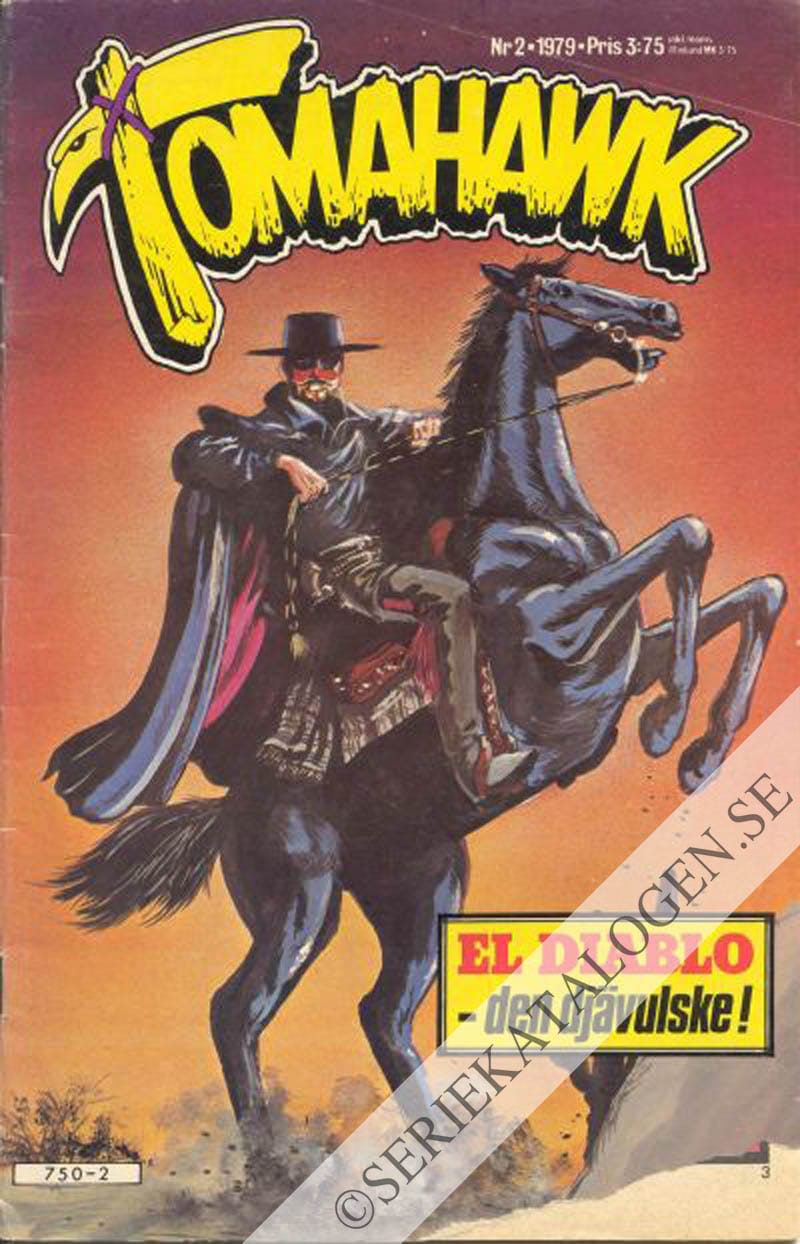 Framsida på Tomahawk #2 (1979)