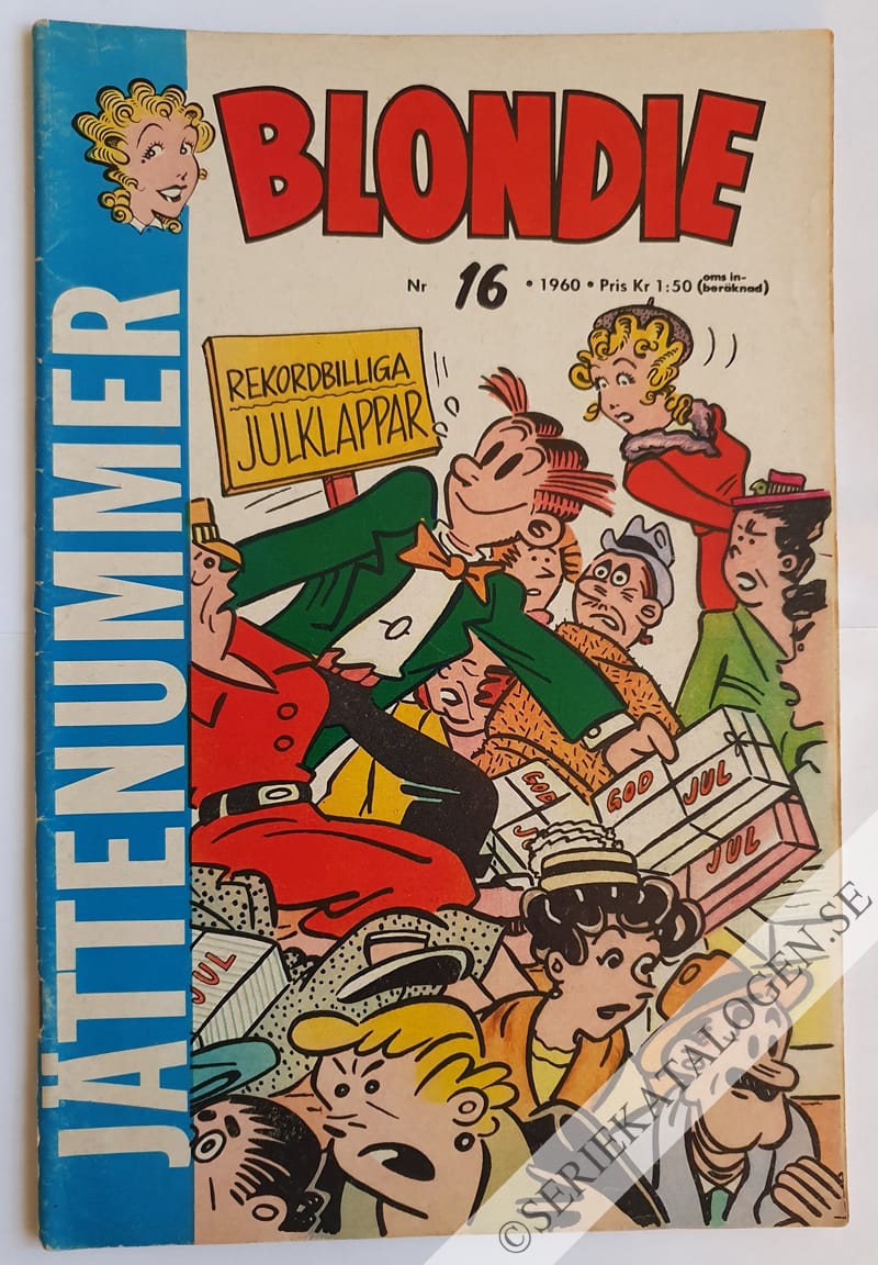 Framsida på Blondie #16 (1960)