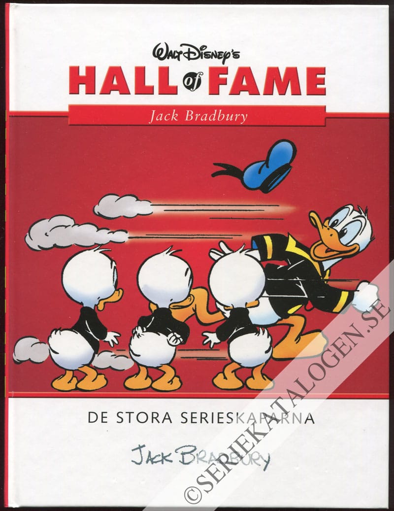 Framsida utan skyddsomslag på Jack Bradbury (2007)