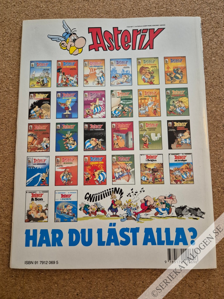 Baksida på Tuffa tag på Jamaica (1988)