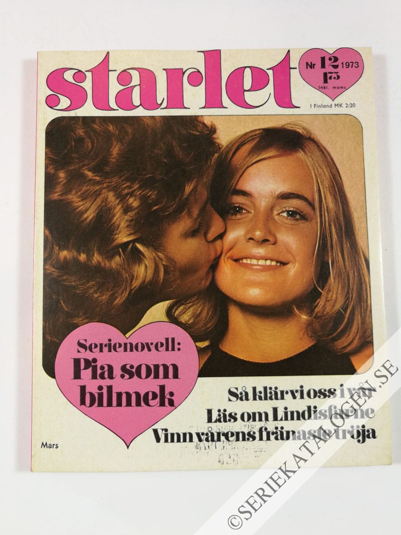 Framsida på Starlet #12 (1973)