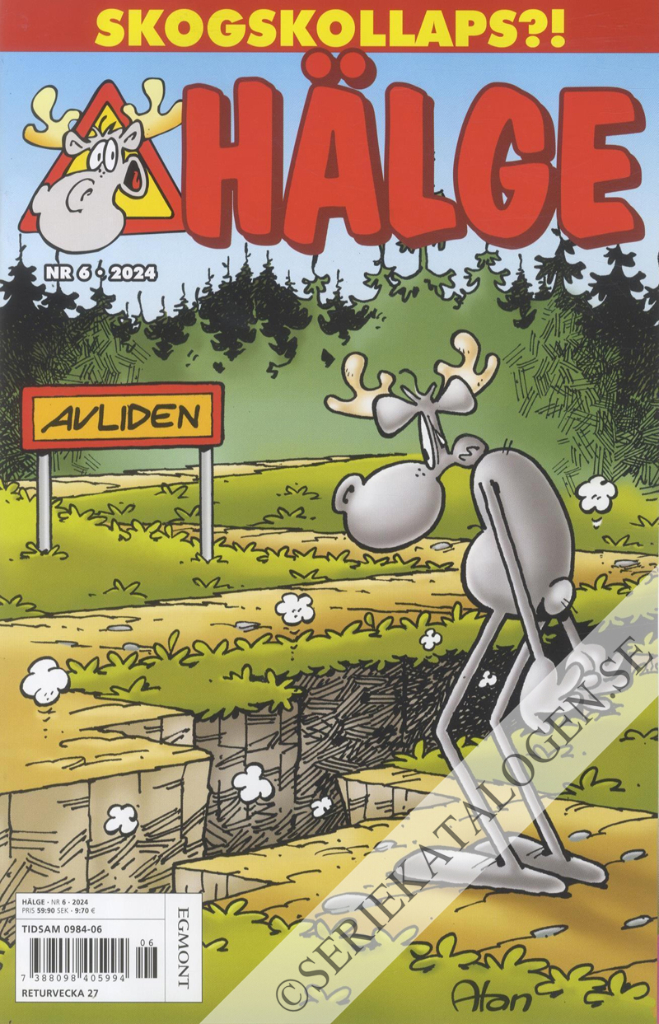 Framsida på Hälge #6 (2024)