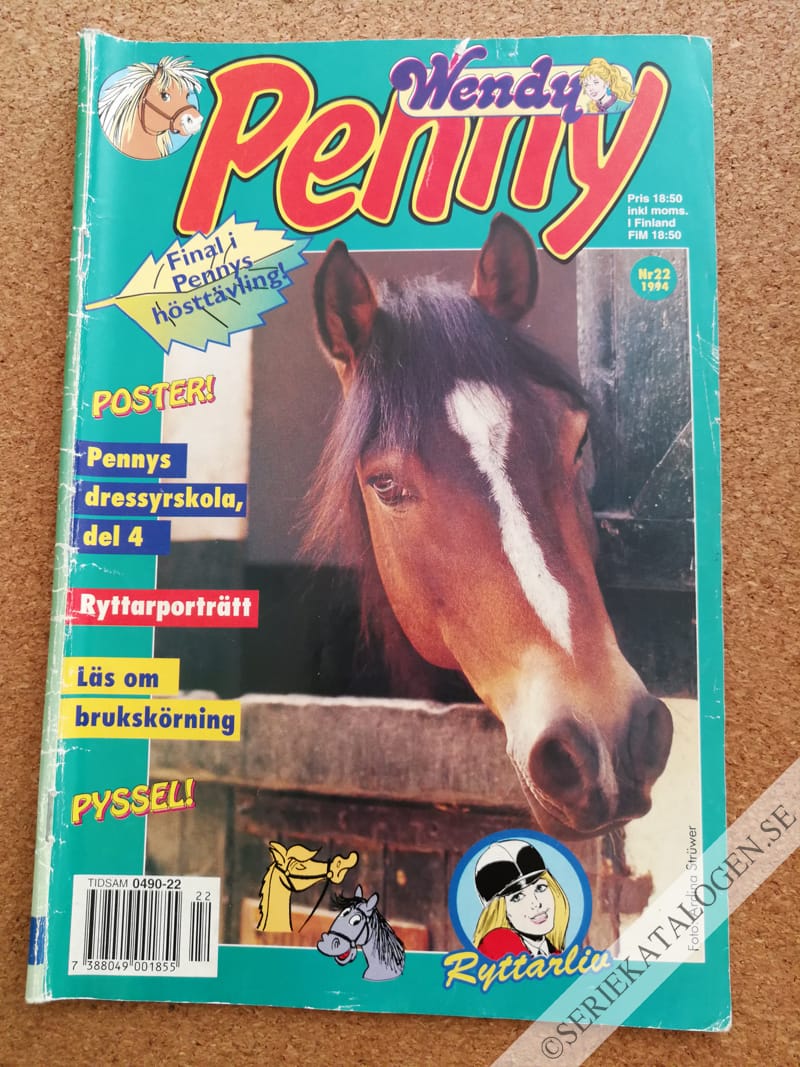 Framsida på Penny #22 (1994)
