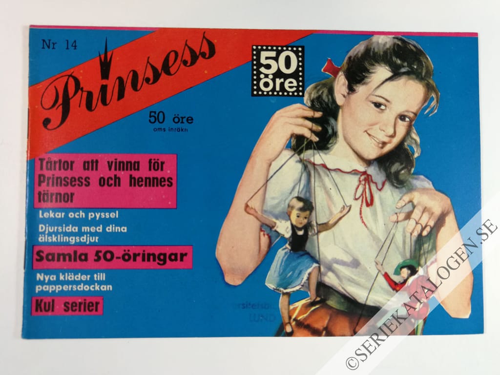 Framsida på Prinsess #14 (1963)