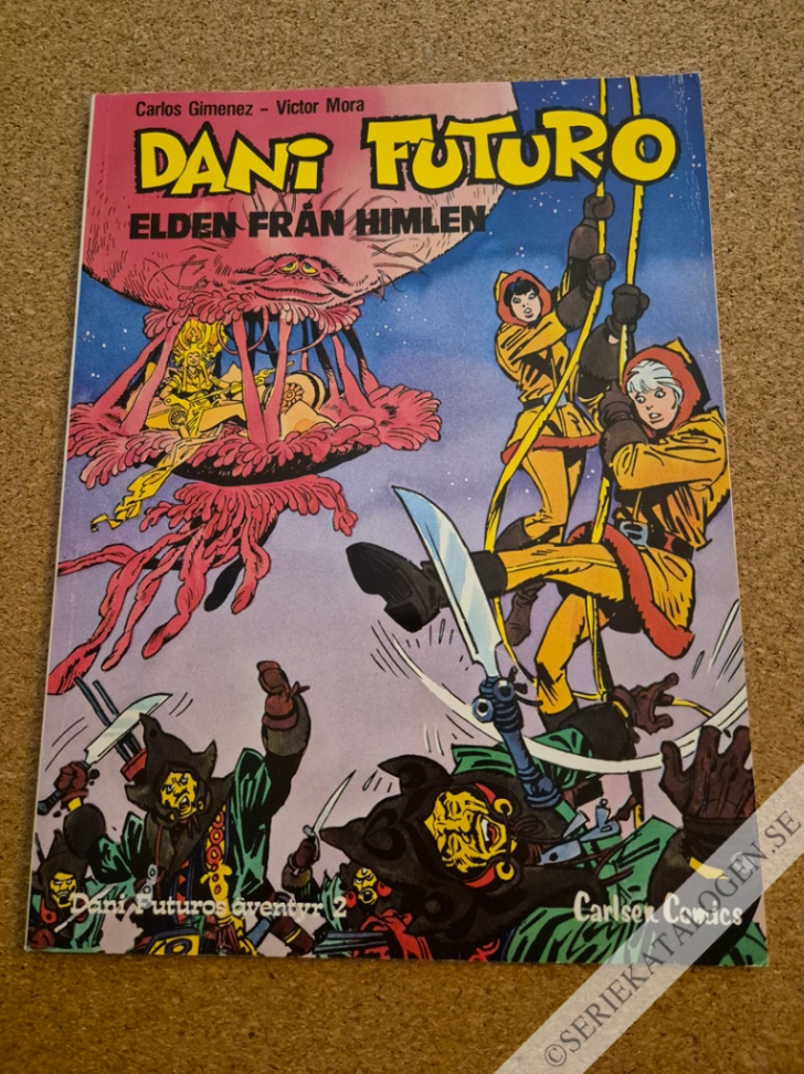 Framsida på Dani Futuro Elden från himlen (1983)