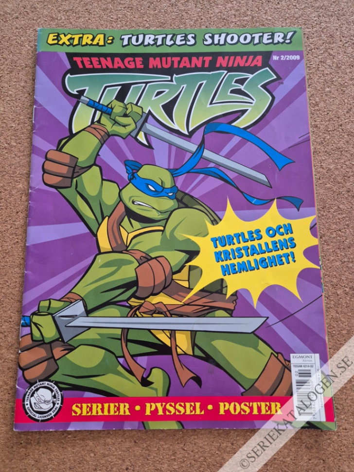 Framsida på Teenage mutant ninja turtles #2 (2009)