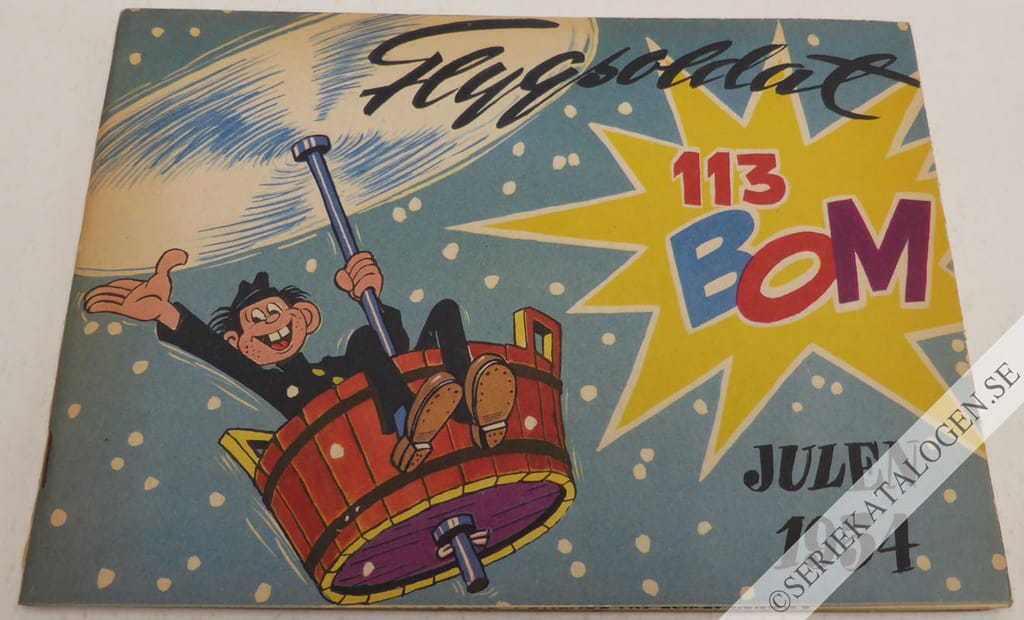 Framsida på Flygsoldat 113 Bom # (1954)