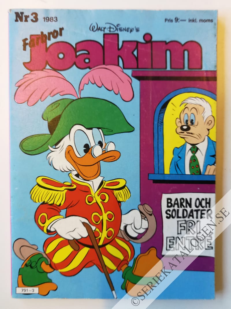 Framsida på Joakim #3 (1983)