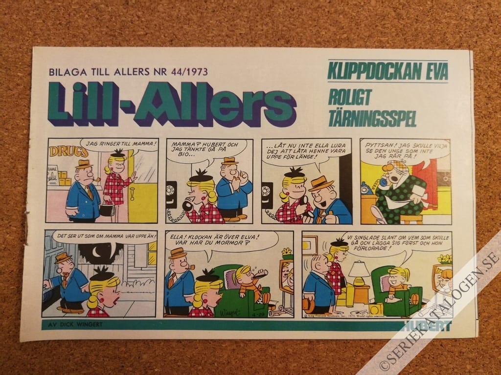 Framsida på Lill-Allers #44 (1973)