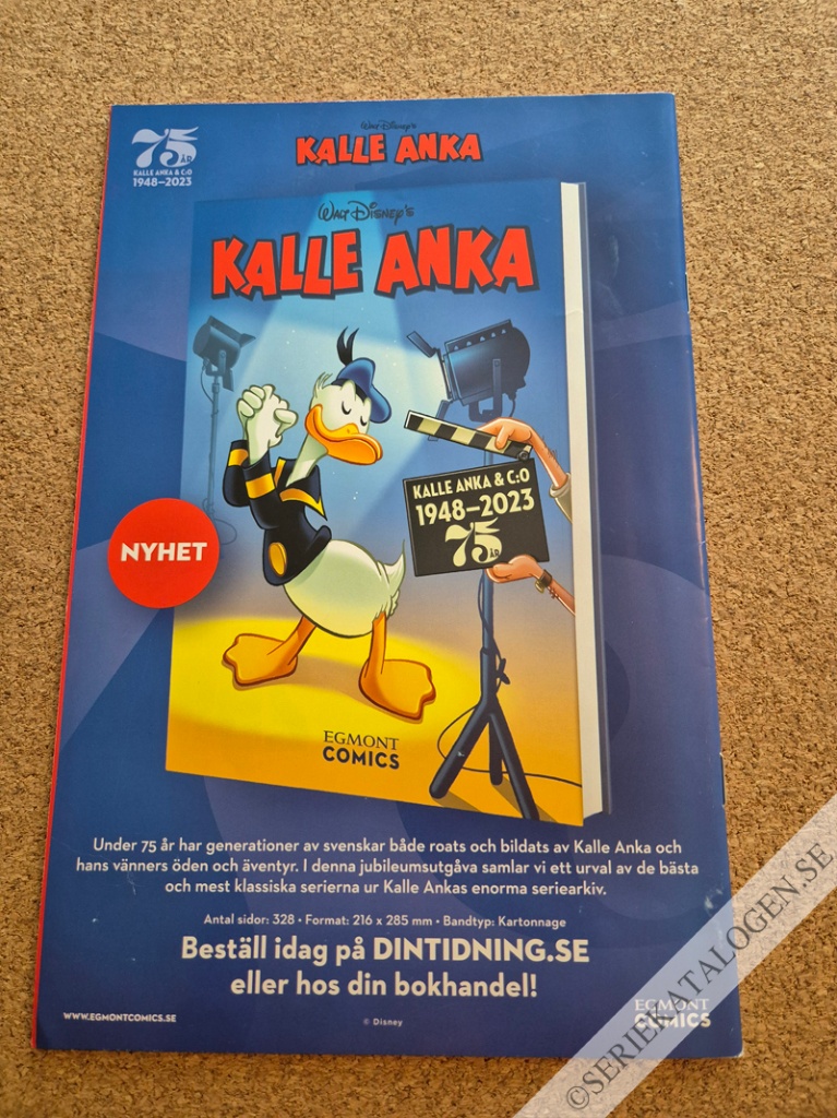 Baksida på Kalle Anka & C:o skollov presenterar: Julkul (2023)