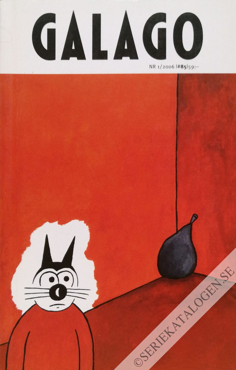 Framsida på Galago #1 (2006)