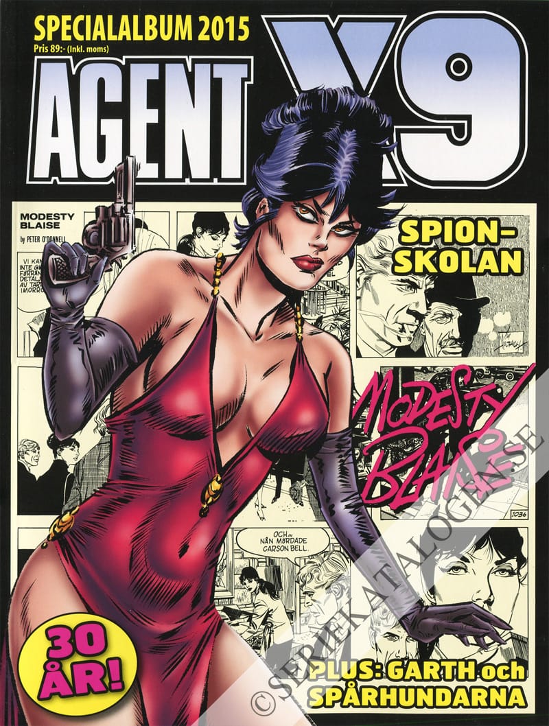 Framsida på Agent X9 specialalbum # (2015)