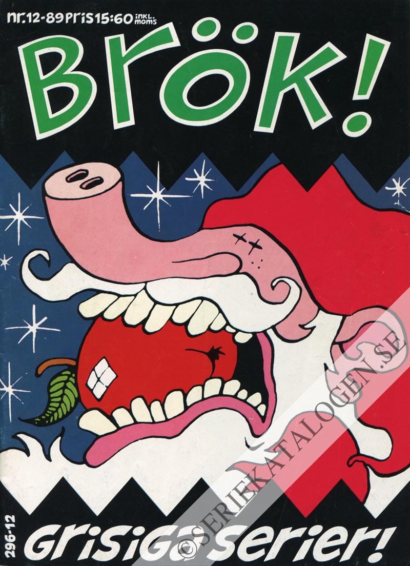 Framsida på Brök! #12 (1989)