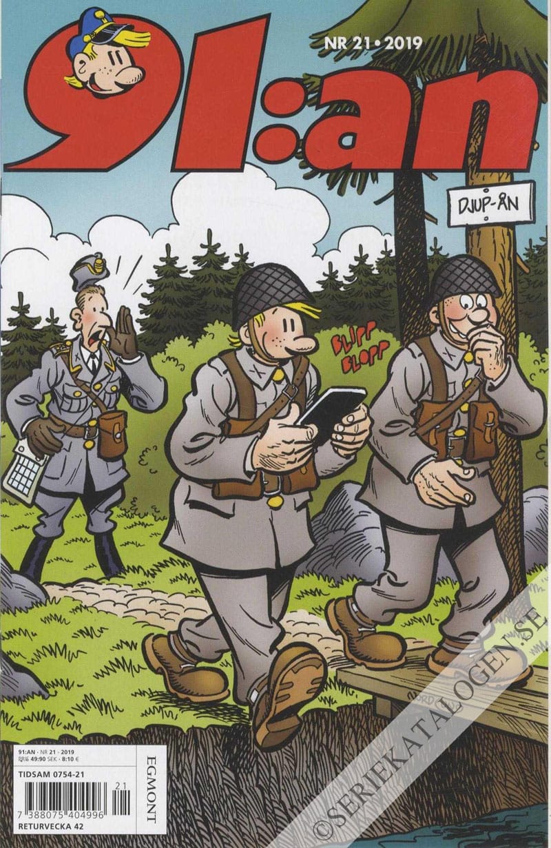 Framsida på 91:an #21 (2019)