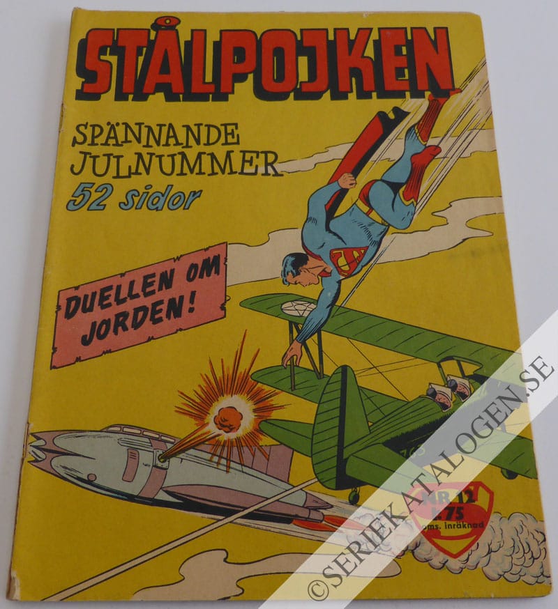 Framsida på Stålpojken #12 (1960)