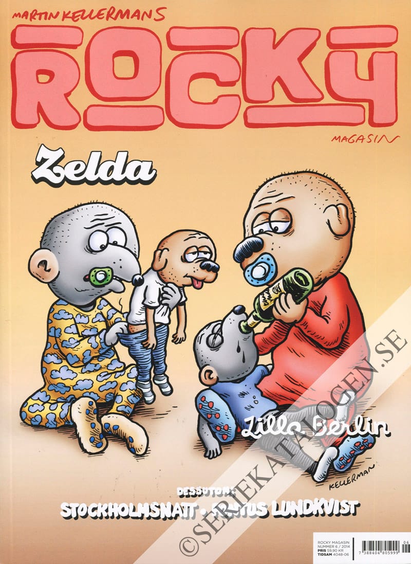 Framsida på Martin Kellermans Rocky #6 (2014)
