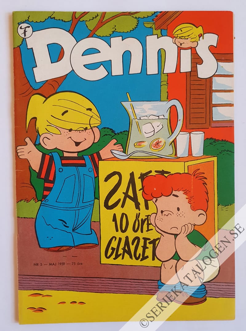 Framsida på Dennis #5 (1959)