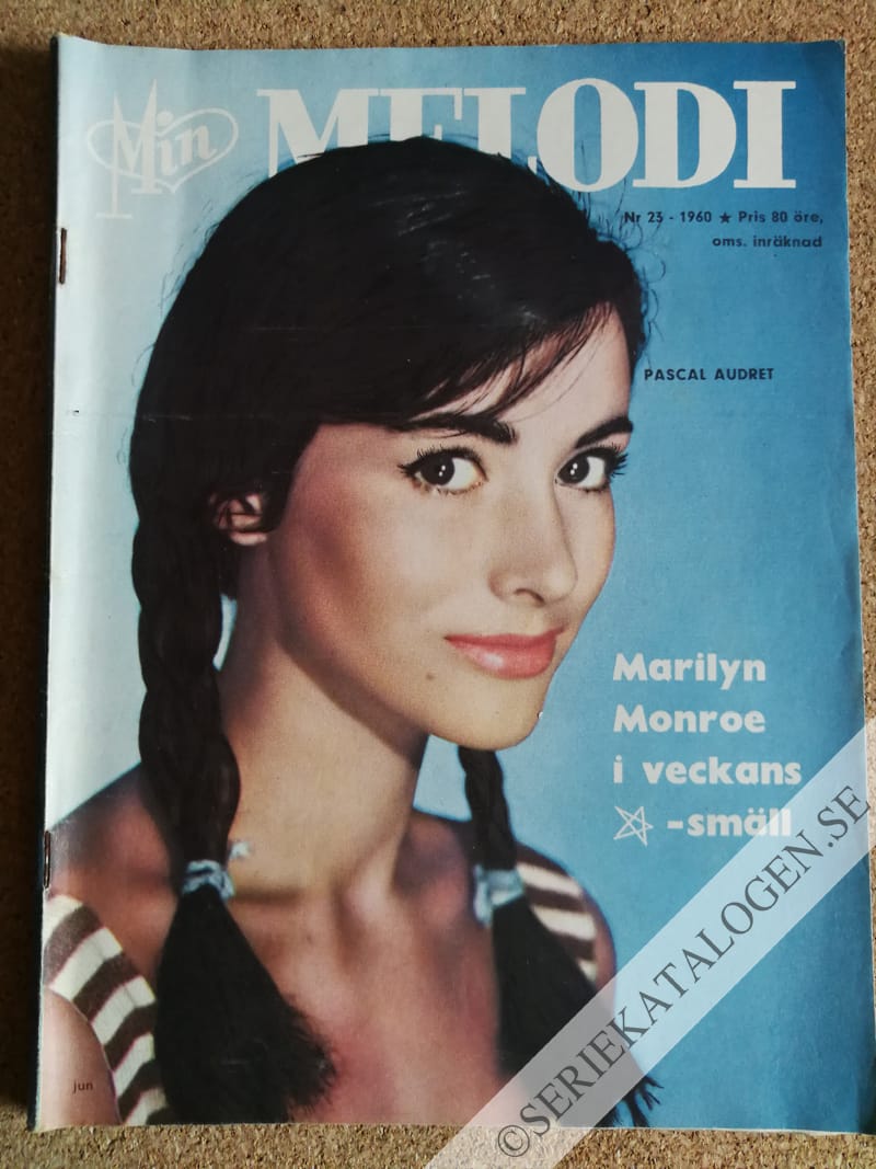 Framsida på Min melodi #23 (1960)