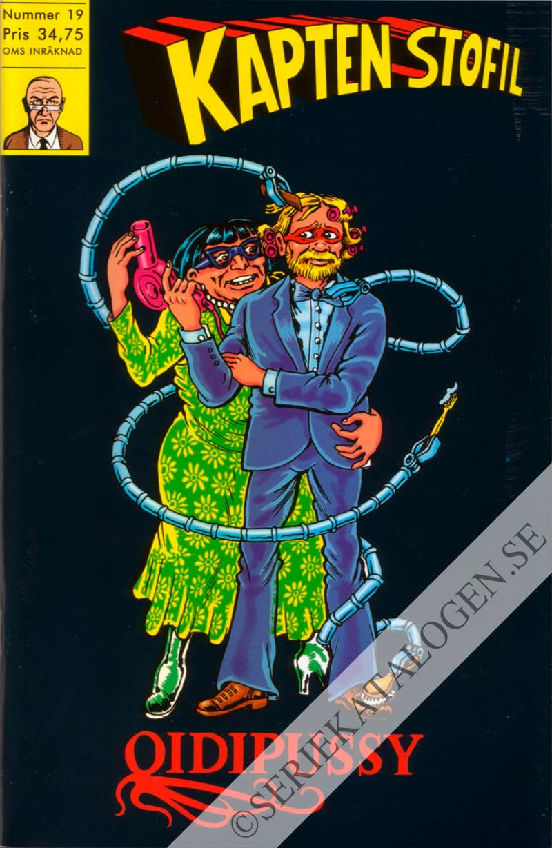 Framsida på Kapten Stofil #19 (2005)