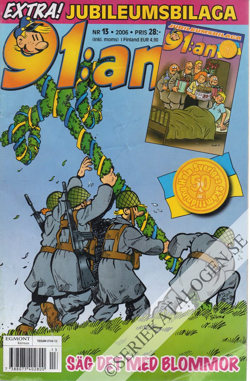 Framsida på 91:an #13 (2006)