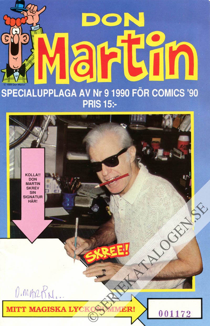 Framsida på Don Martin #9 (1990) (variant)