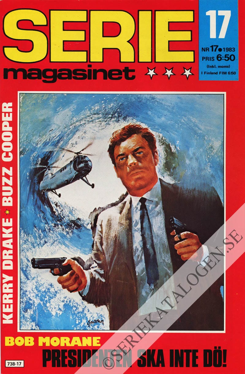 Framsida på Seriemagasinet #17 (1983)