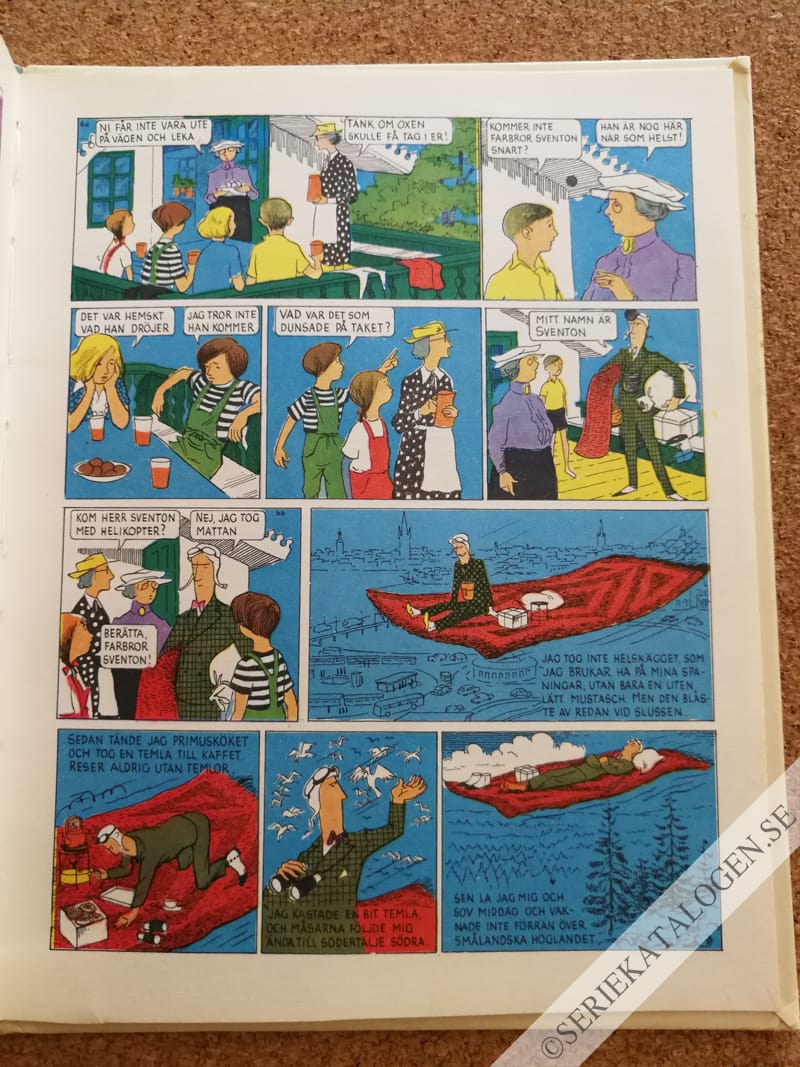 Exempel på Ture Sventon och hans flygande matta (1971)