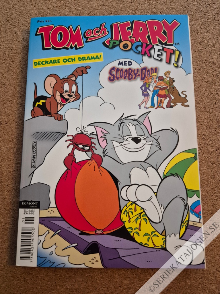 Framsida på Tom och Jerry-pocket! #2 (2011)