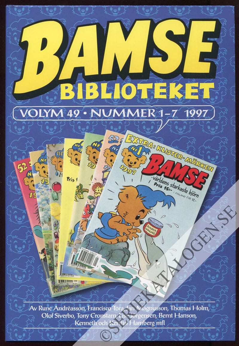 Framsida på Bamsebiblioteket #49 (2012)
