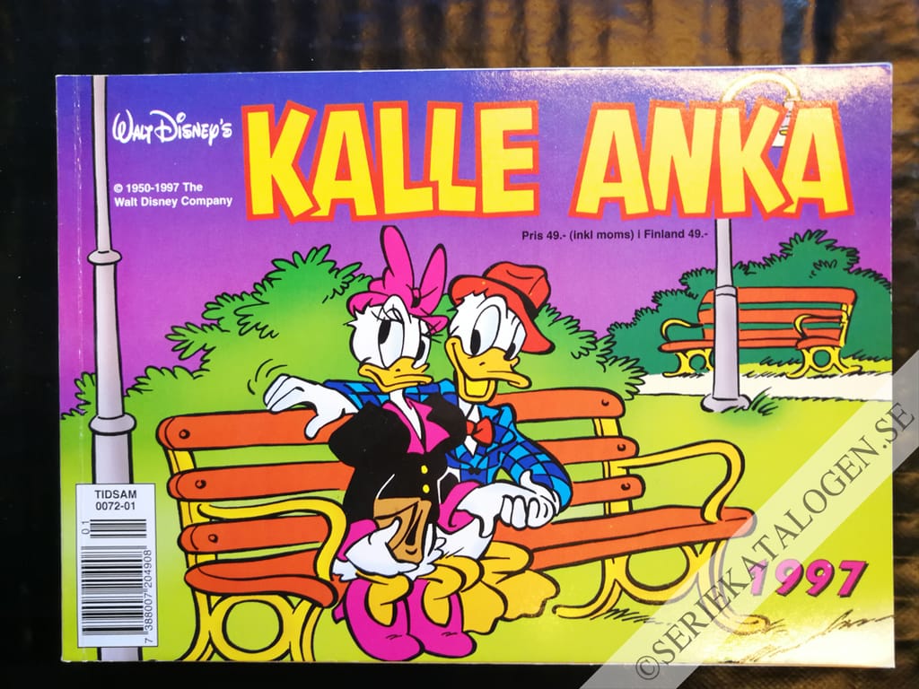 Framsida på Kalle Ankas julbok # (1997)