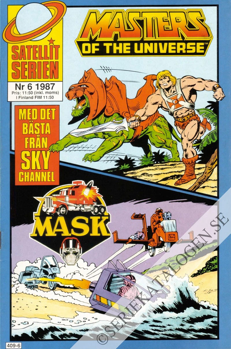 Framsida på Satellitserien #6 (1987)