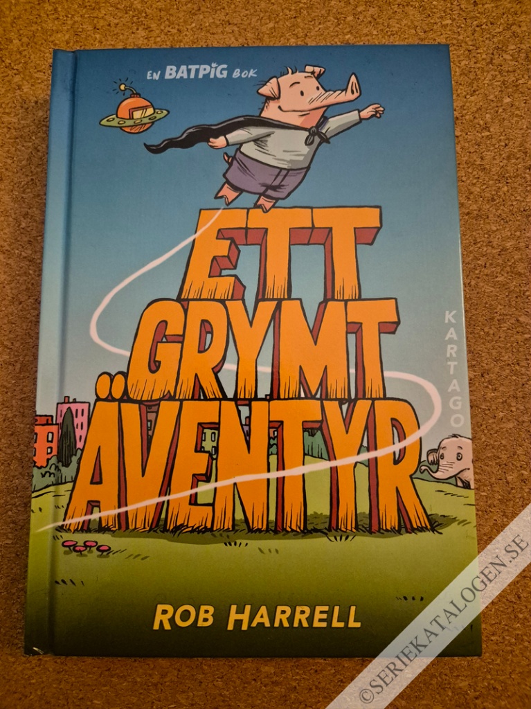 Framsida på En Batpig-bok Ett grymt äventyr (2023)