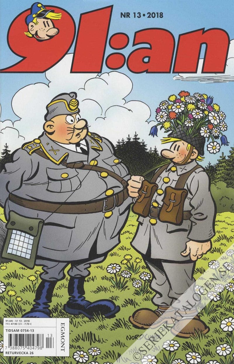 Framsida på 91:an #13 (2018)