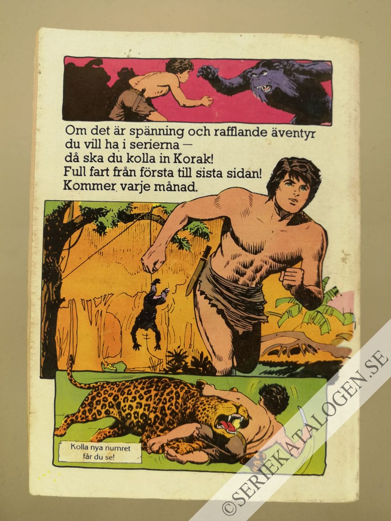 Baksida på Reträtt (1981)